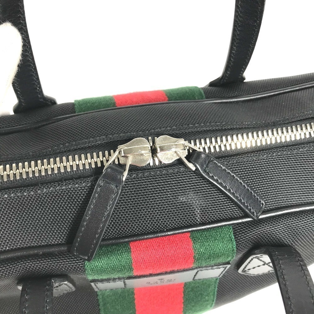 GUCCI Black Leather Shoulder Bag - Picture 8 of 14
